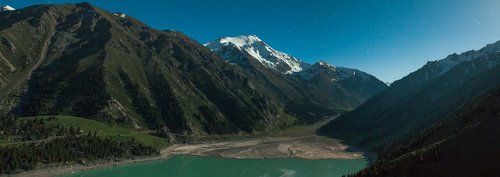 Лунная ночь на БАО