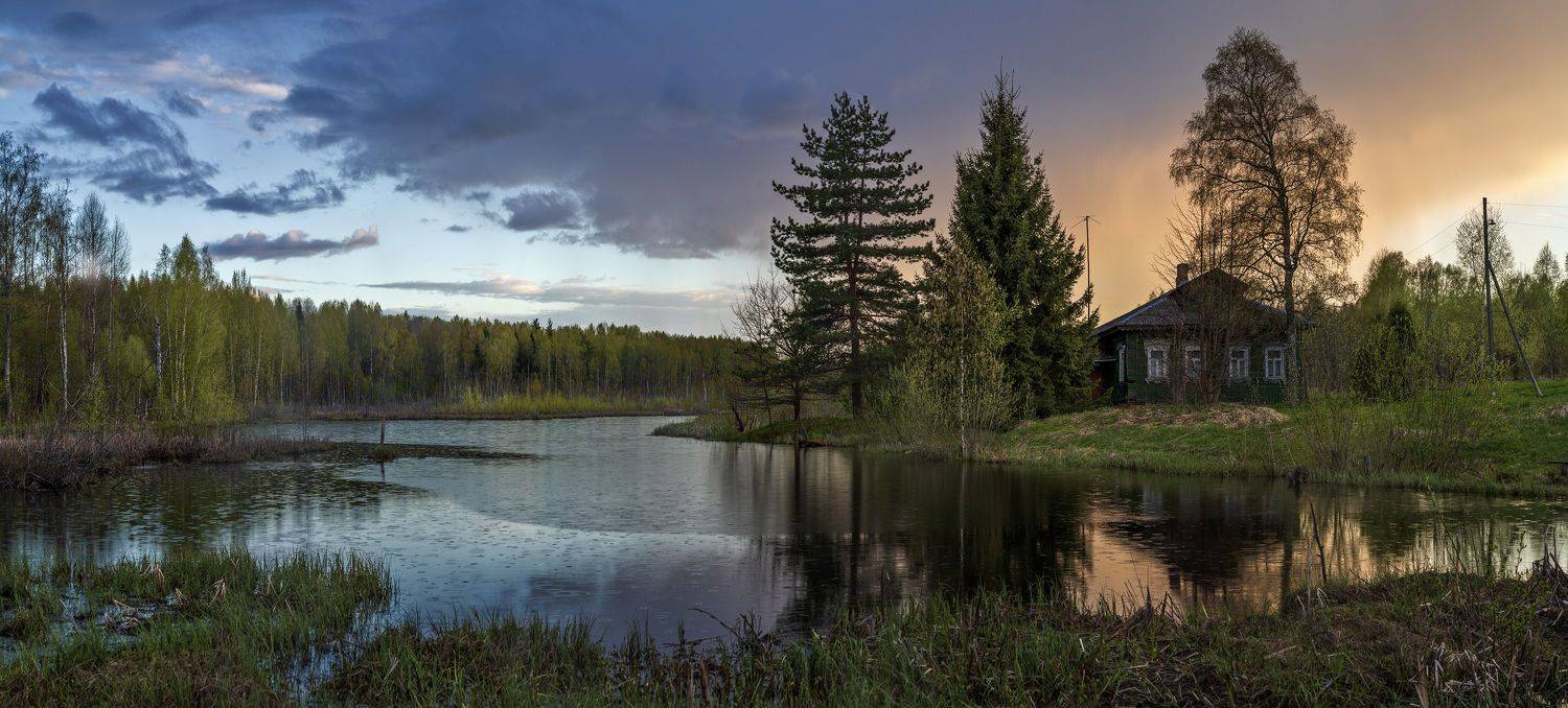весна, дождик, Зверев Олег
