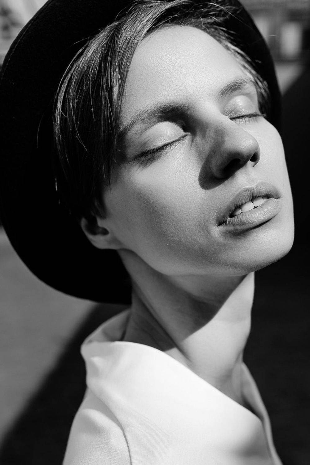 b&w portait, Михаил Землянов