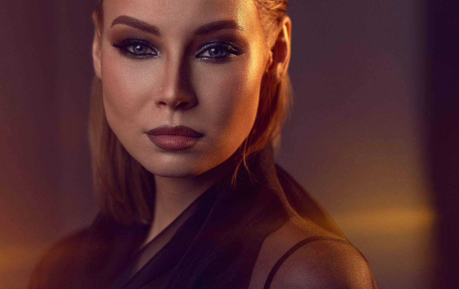 портрет, девушка, цвет, студия, Саня Тупикин