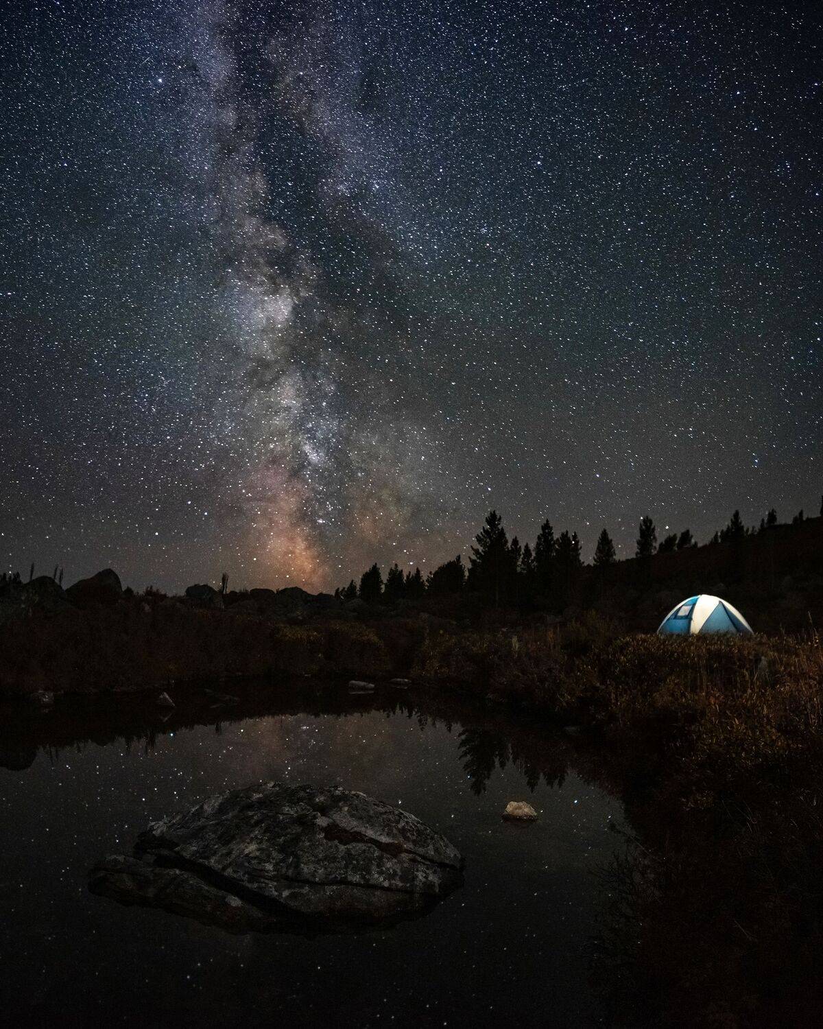 млечный путь, ночная съёмка,, Тильпунов Михаил