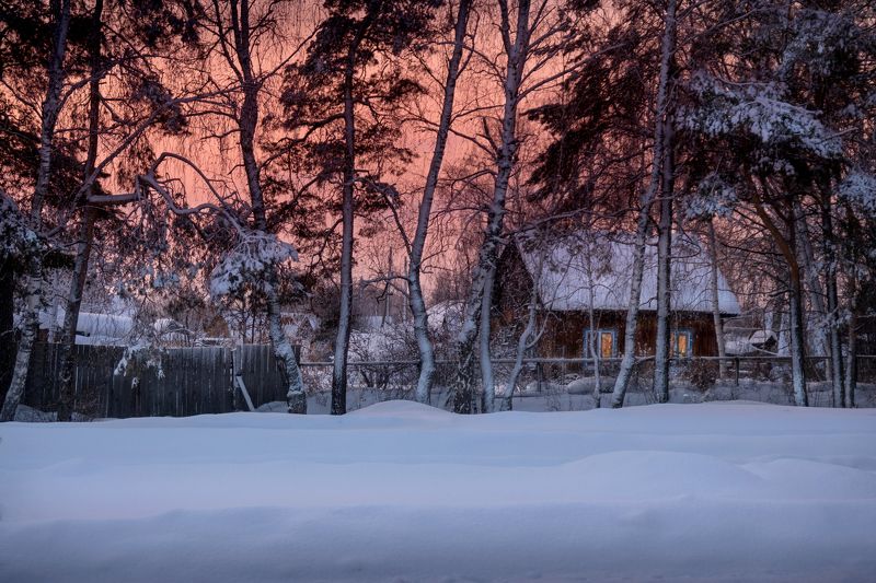 тобольск, сибирь, нд, дом, tobolsk, тюменская область За околицей фото превью