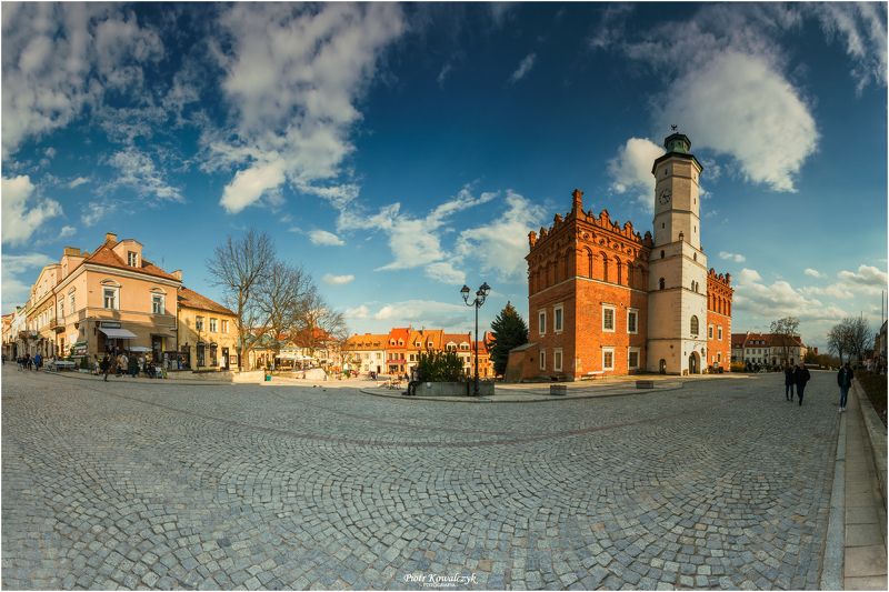 polska, miasto, sandomierz, ulica Sandomierz фото превью
