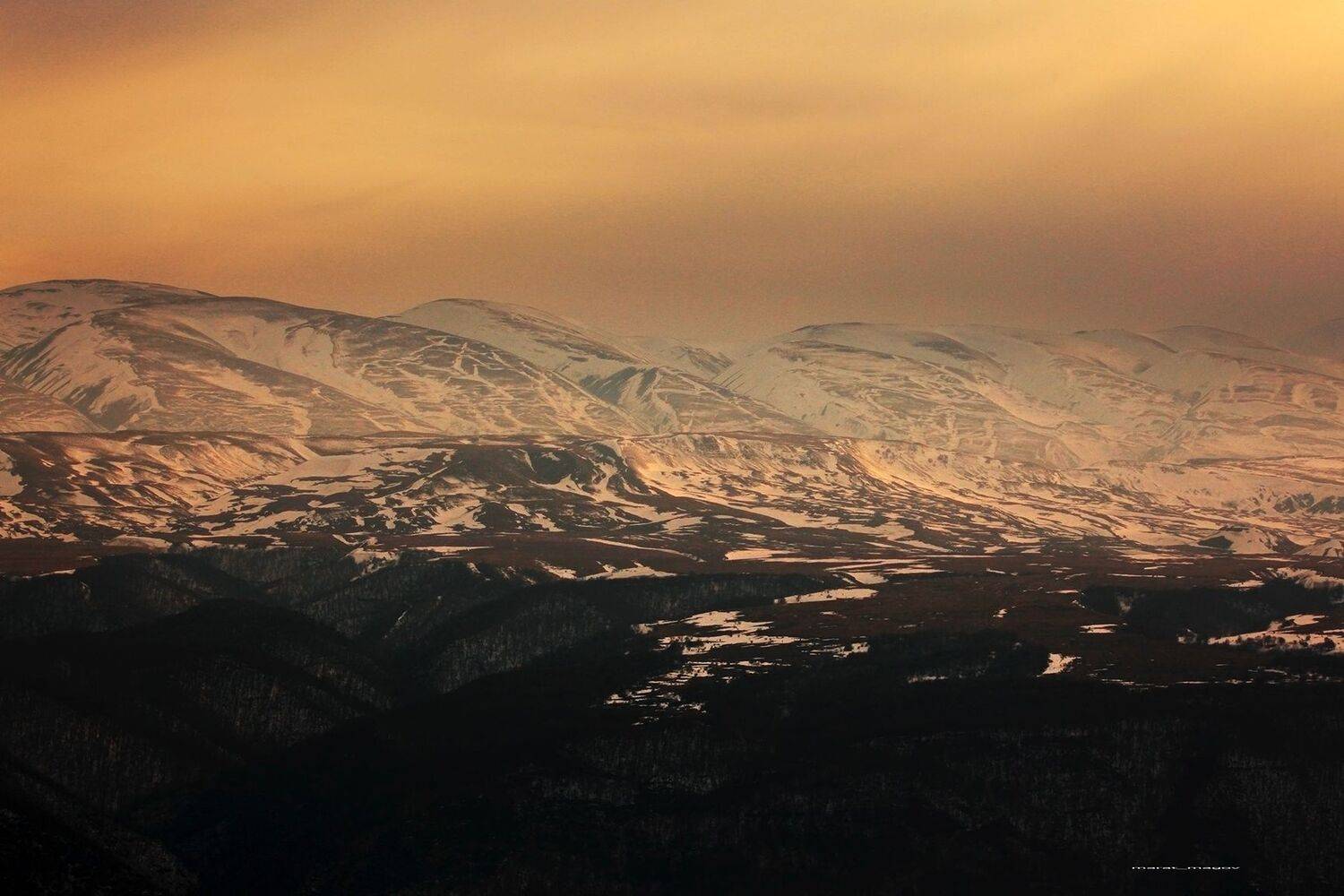 горы,снег,зима,туман,дагестан,, Magov Marat