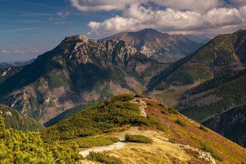 Widok z Grzesia. Tatra Poland