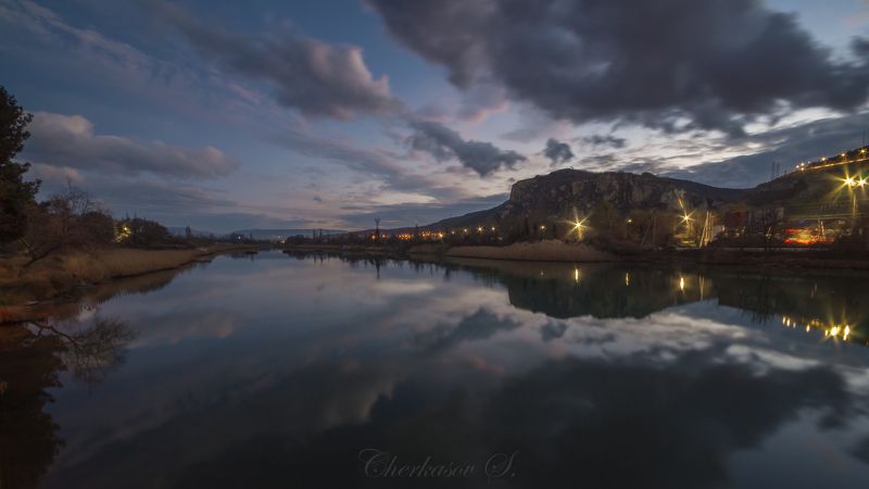 крым, инкерман, После заката фото превью