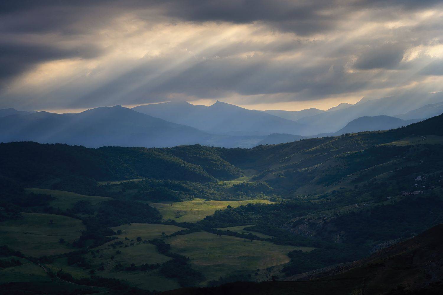 армения, арцах, пейзаж, долины, горы, Асрян Севак