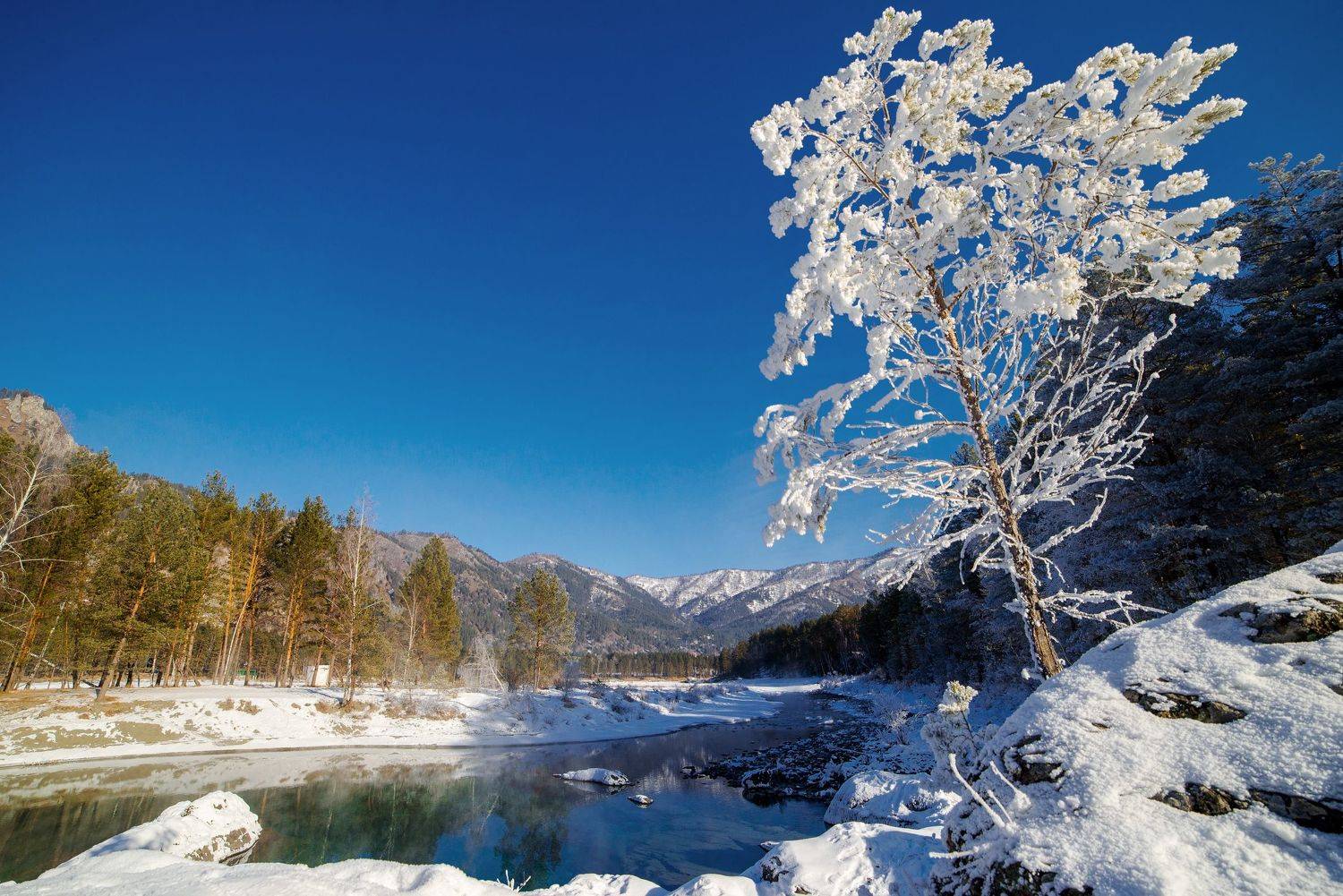 горы, горный алтай, катунь, пейзаж, алтай, озёра, россия, Martyshkin Alexey
