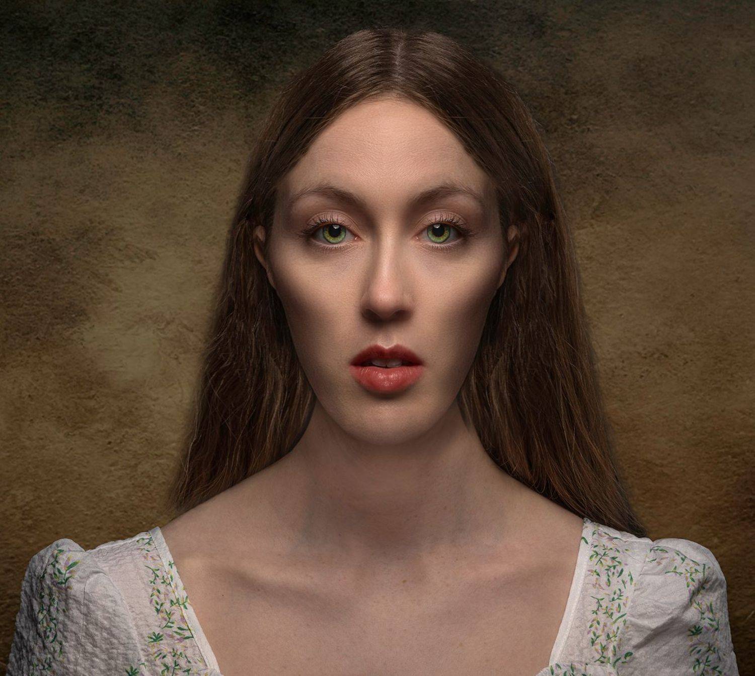 female, portrait, Eddie Leach