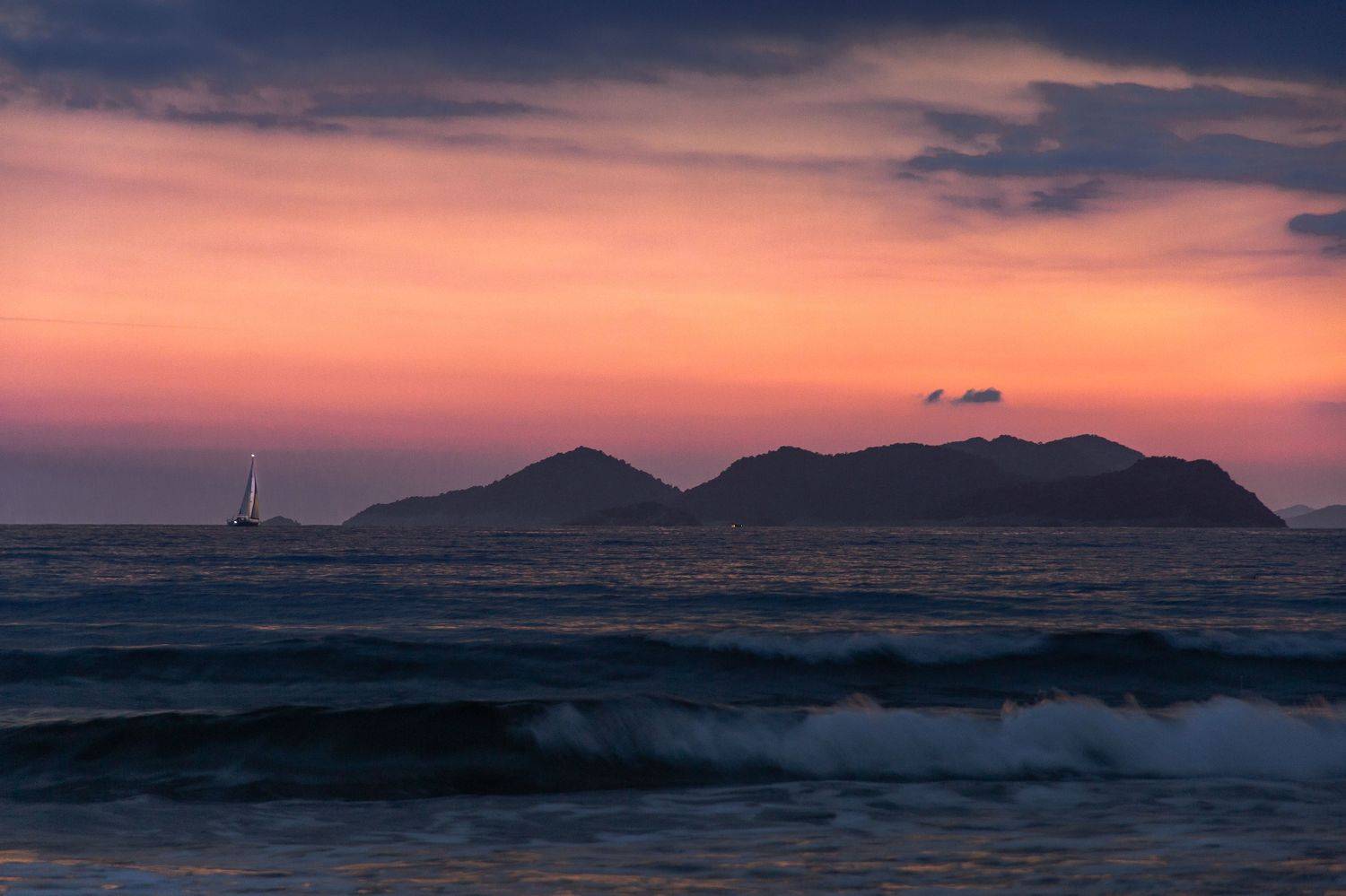 кекова, море, яхта, турция, закат, средиземное море, острова, контуры, демре, Слащилина Нина