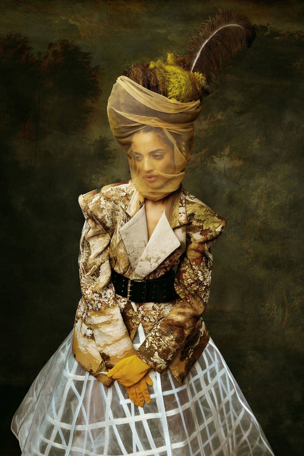 Versailles, fashion editorial, editorial photoshoot, styling, vintage, baroque, Hossam Menna