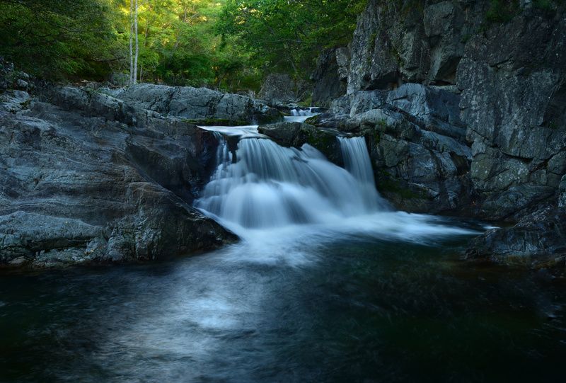 приморский край Водопад Глазковский. фото превью