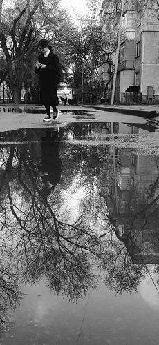 After the rain.