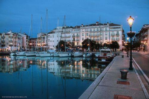 Градо на закате