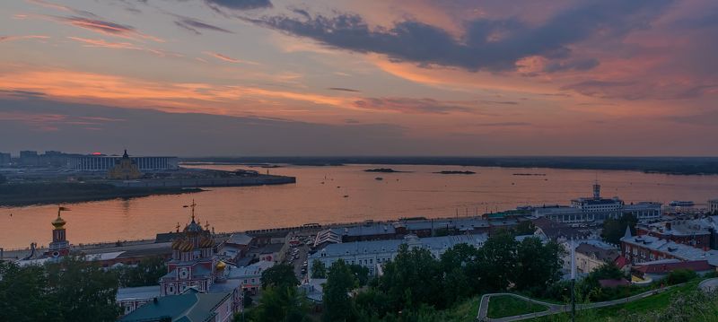 Вечер над Стрелкой фото превью