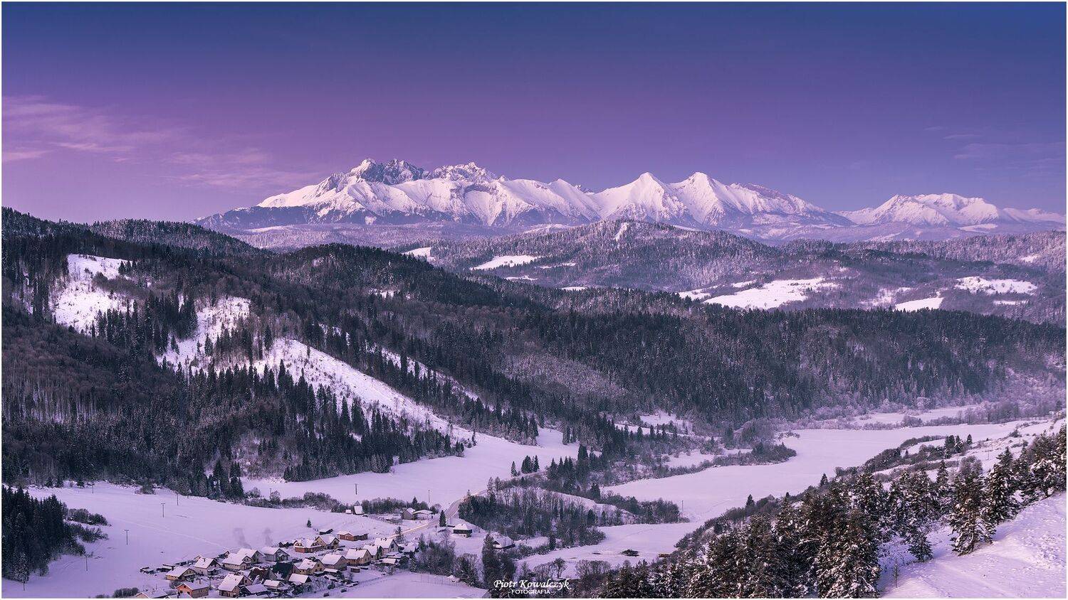 słowacja, tatry, pieniny, zima, Kowalczyk Piotr
