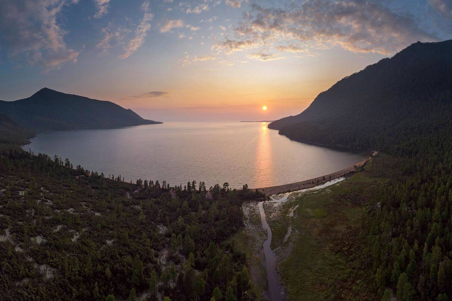 байкал, аяя, закат, Тильпунов Михаил