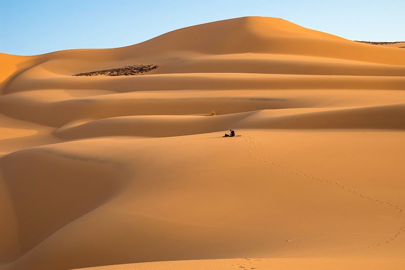 дюна, сахара, пустыня, алжир, песок, desert, Дюна фото превью