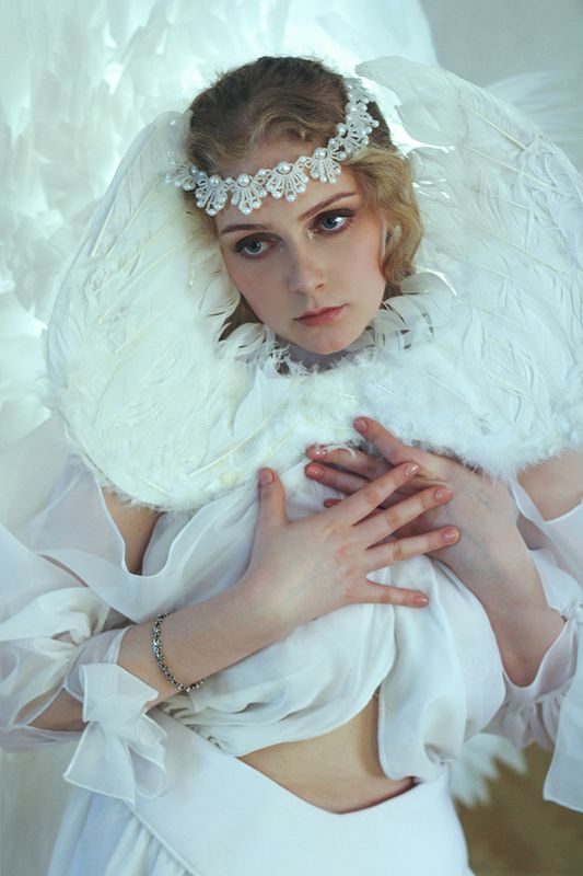 girl, model, angel, wings, fine art, aesthetic, portrait, photography, портрет, фотография, модель Angel фото превью