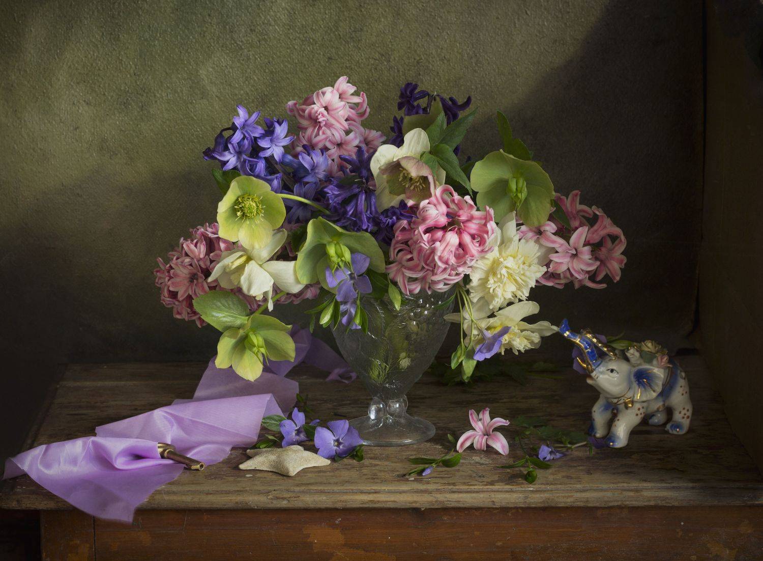 цветы, гиацинты, аромат, весна, Зимина Лионелла