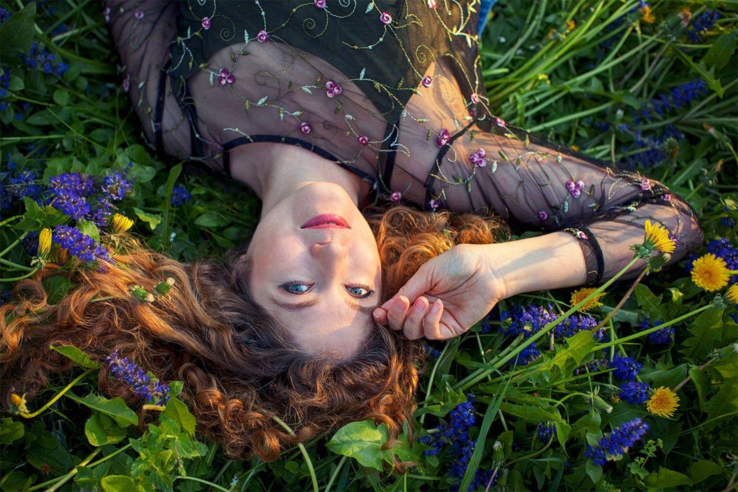 девушка, Николай Бо