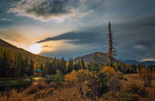 Поздний вечер вдали от Сорренто