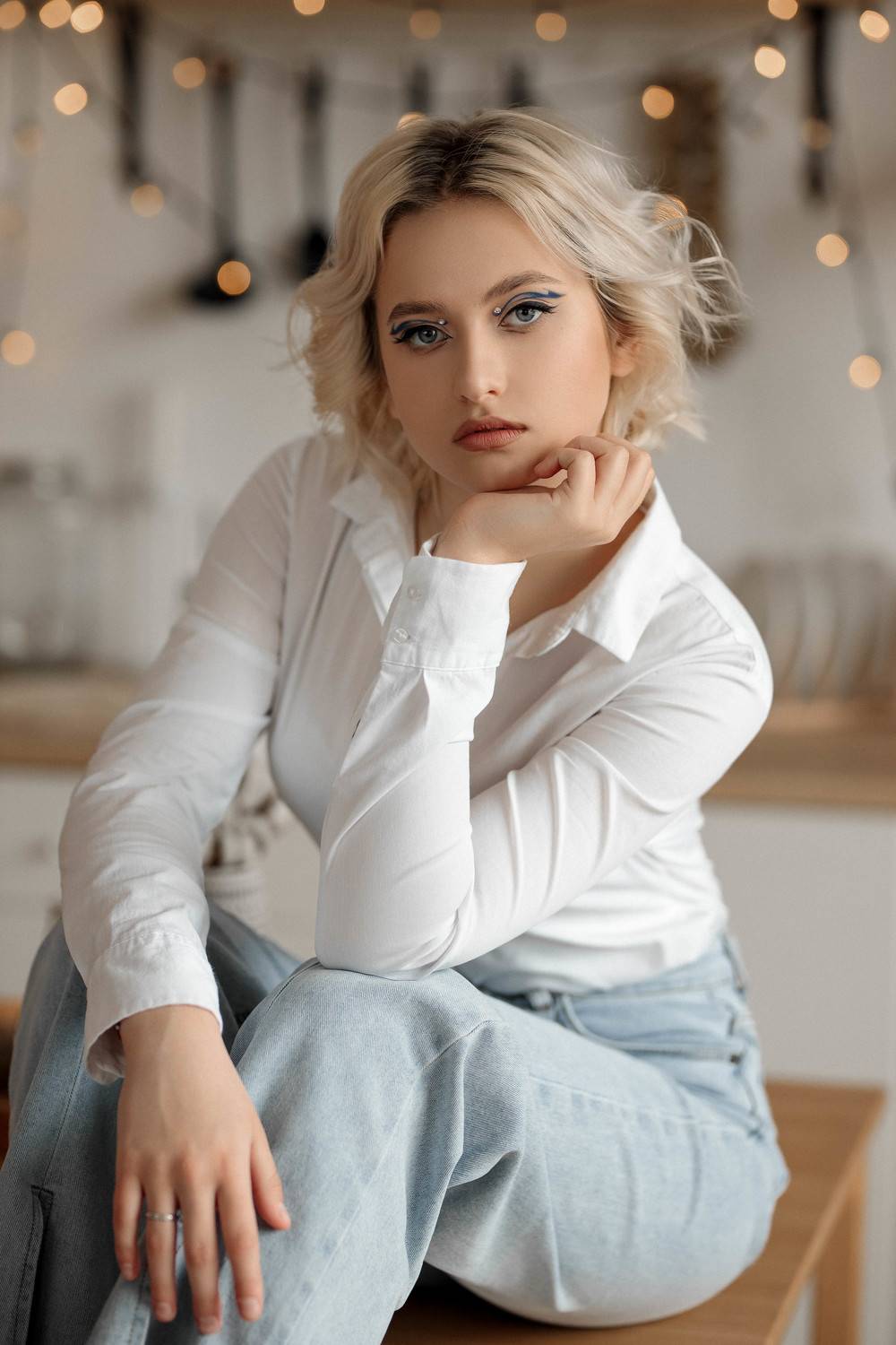 девушка, модель, портрет, фотосессия, гламур, girl, model, modeling, young, portrait, творческий портрет, женский портрет, woman, young woman, glamour, постановка, постановочная фотография, fashion, Владимир Васильев