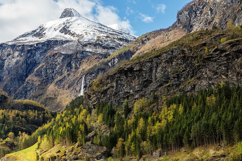 Скандинавский пейзаж фото превью