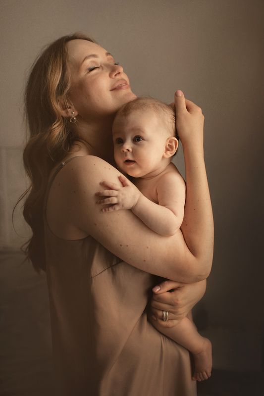 С мамой фото превью