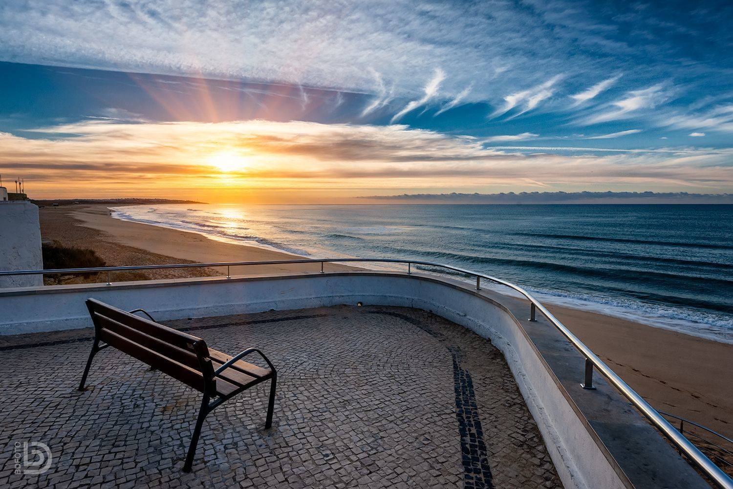 рассвет, океан, португалия, portugal, Дмитрий Бакулин