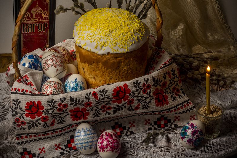 пасха, натюрморт, пасхальное воскресенье, праздник Пасха фото превью