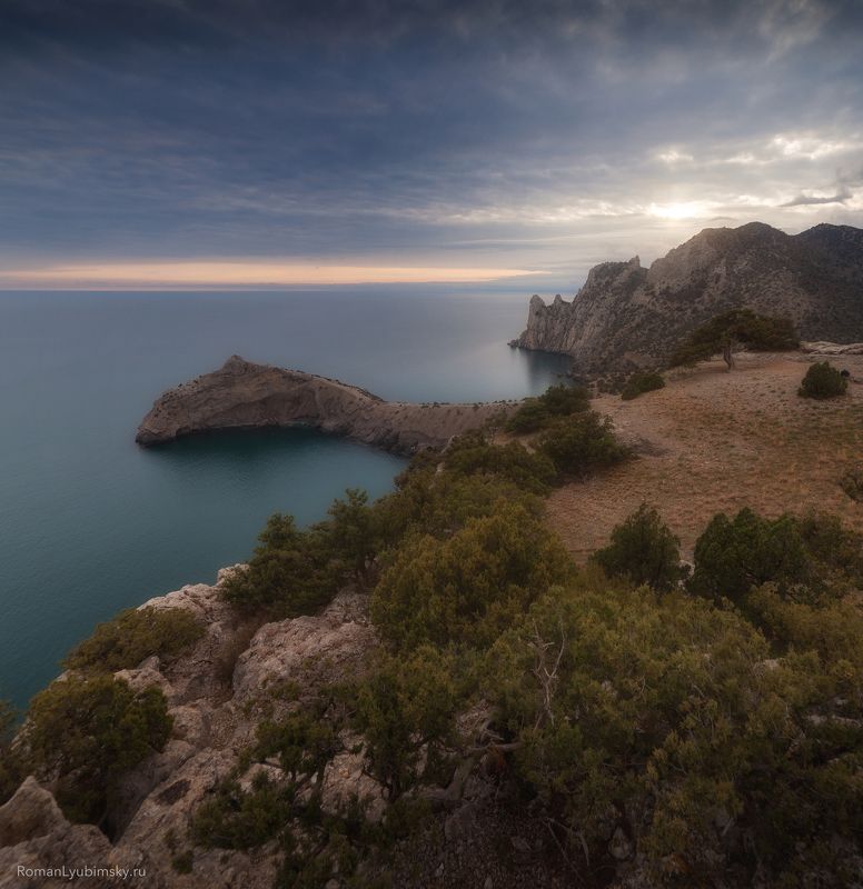 крым, новый свет, пейзаж, горы, закат, природа,  Лучик Света фото превью