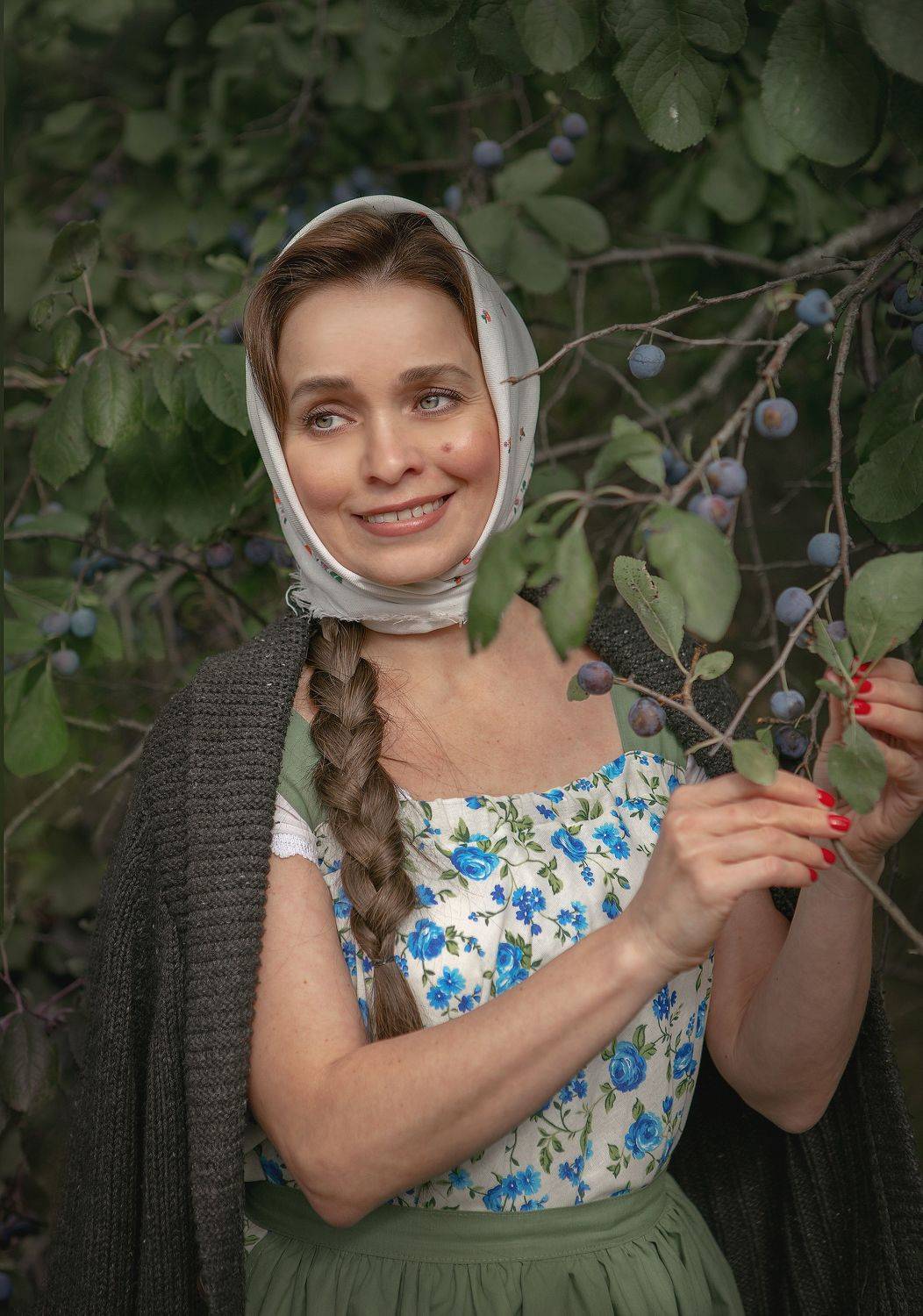 женщина весна деревня природа красота любовь деревня  фотография, Шепелева Татьяна