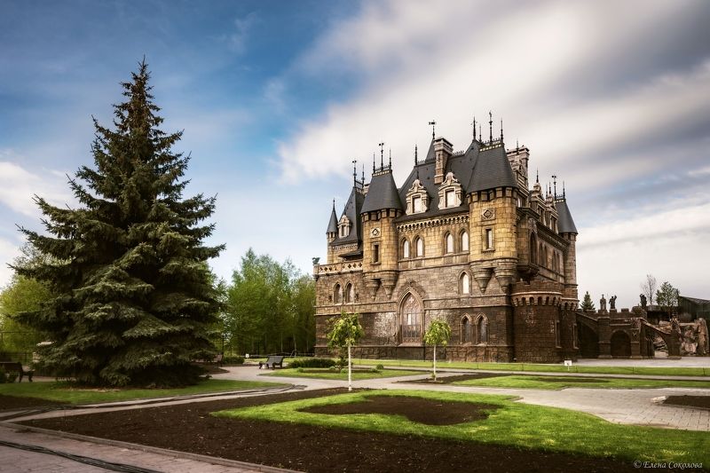 замок, замок гарибальди, архитектура, весна, самарская область, средневековье Замок Гарибальди фото превью