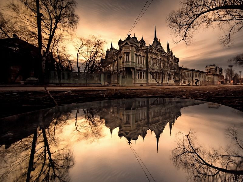 Отражение улиц фото превью