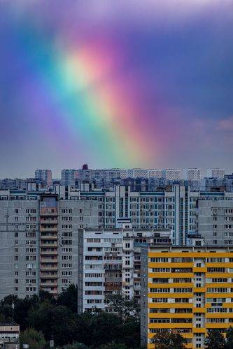 Радуга над панельками