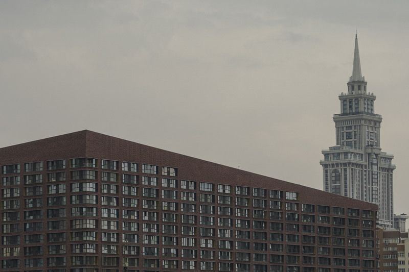 город, москва, мск, здания, геометрия Геометрия города фото превью