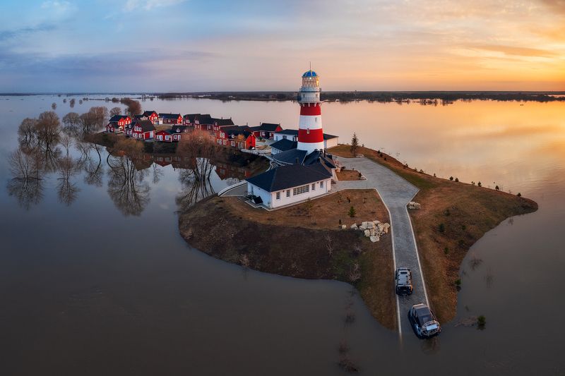 Рязань, архитектуа, пейзаж Рыбацкая деревня фото превью