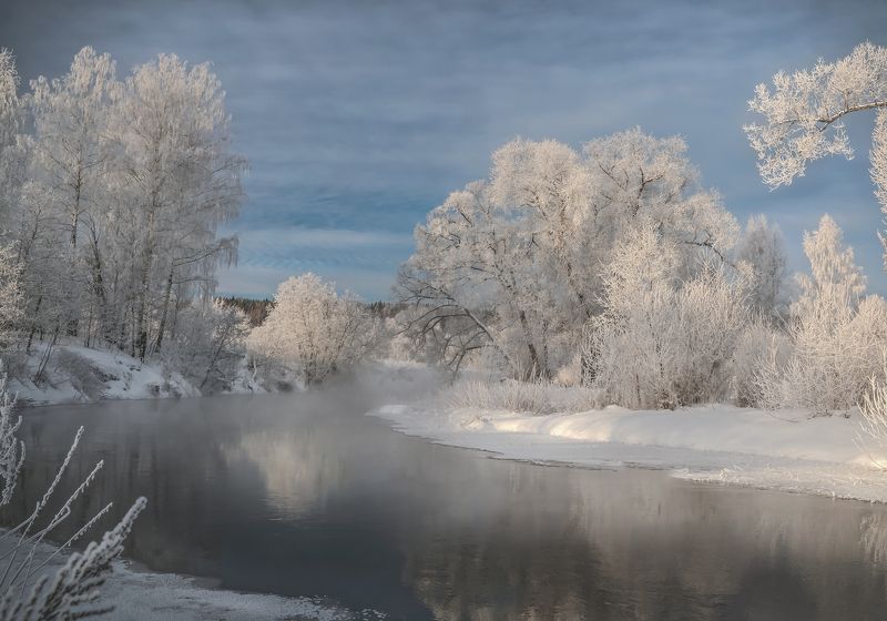 Морозным утром в январе...