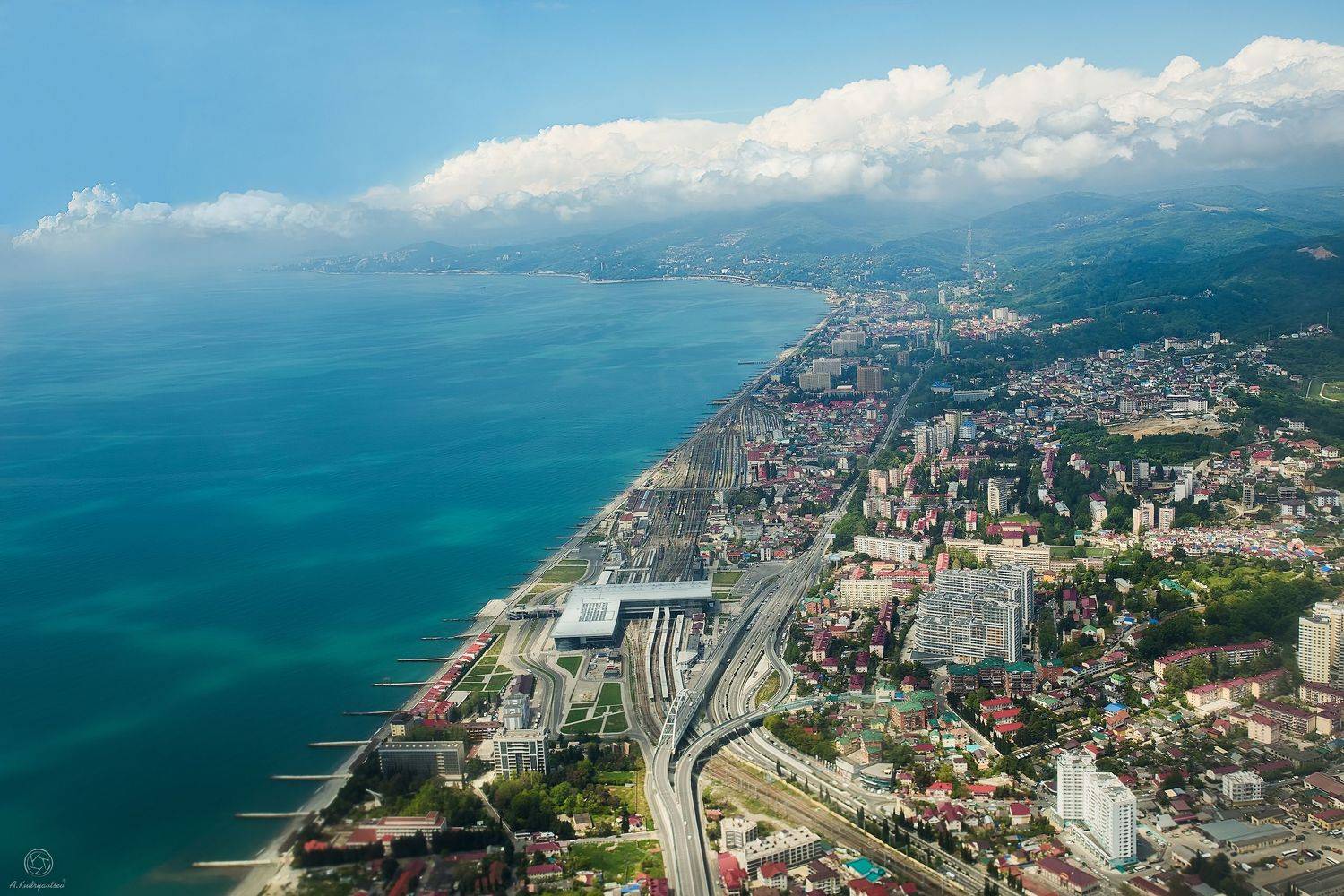 небо, море, архитектура, отдых, путешествия, Анатолий Кудрявцев