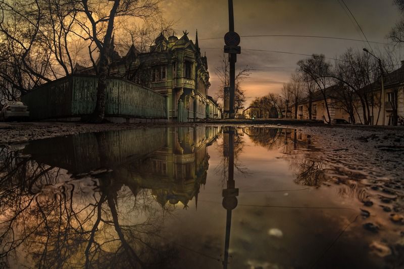 Томск в отражении весны фото превью