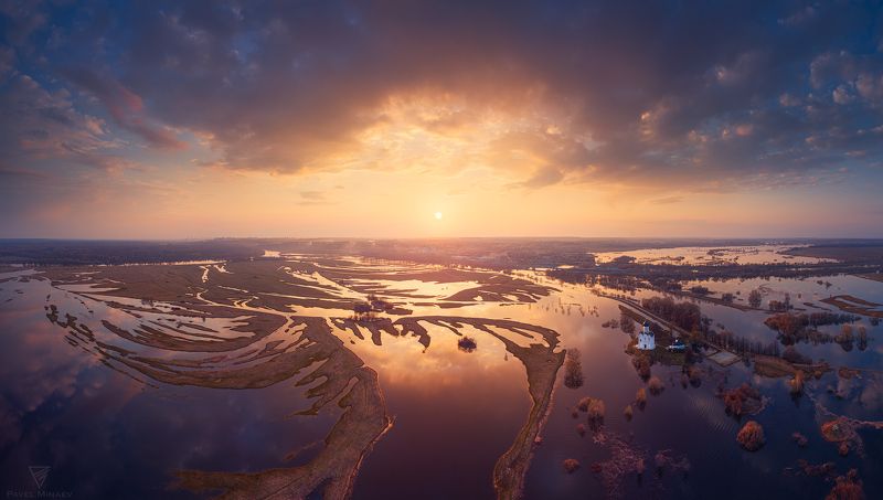 Покрова на Нерли, разлив фото превью