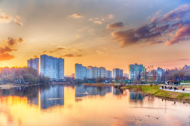 Вечер в Пушкино. фото превью