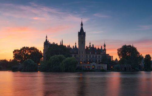 Шверинский замок / Schwerin castle