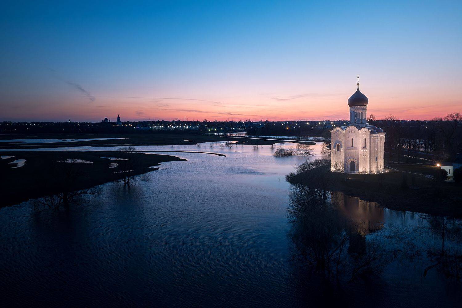 Боголюбово. Нерль. Покров. DJI. mini 2,  Михаил