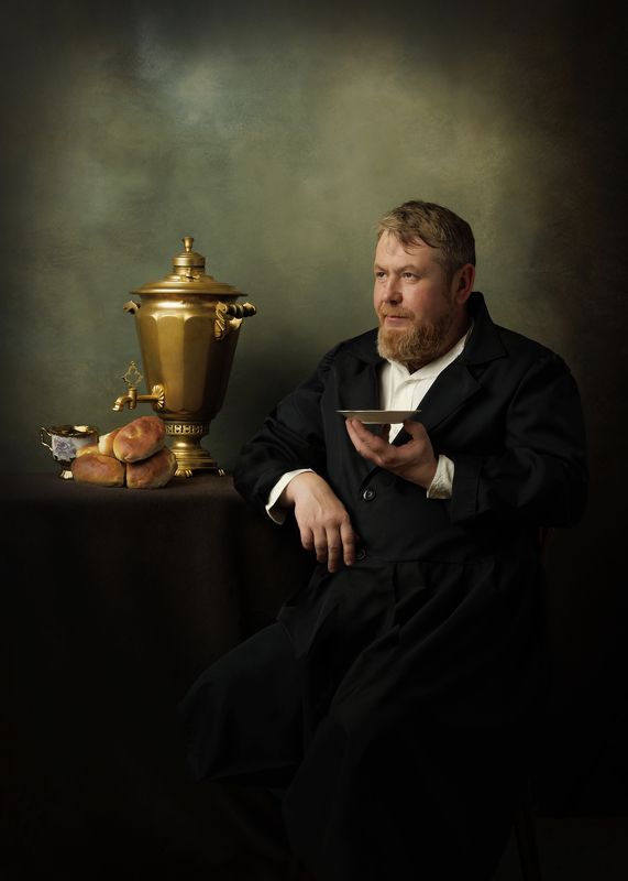 Помещик за чаем фото превью