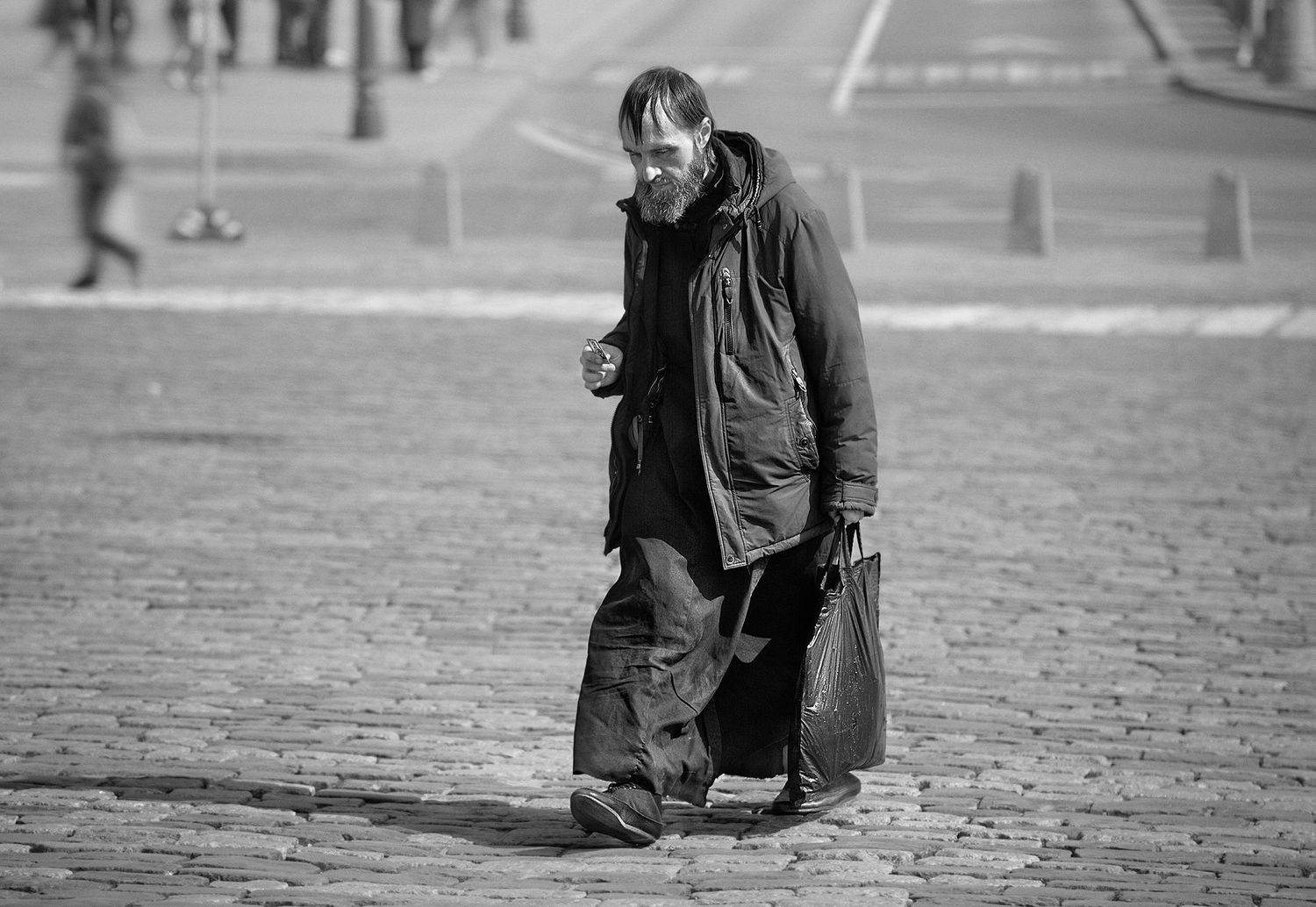 чб фото, уличная фотография, иконка, Vera Trandina