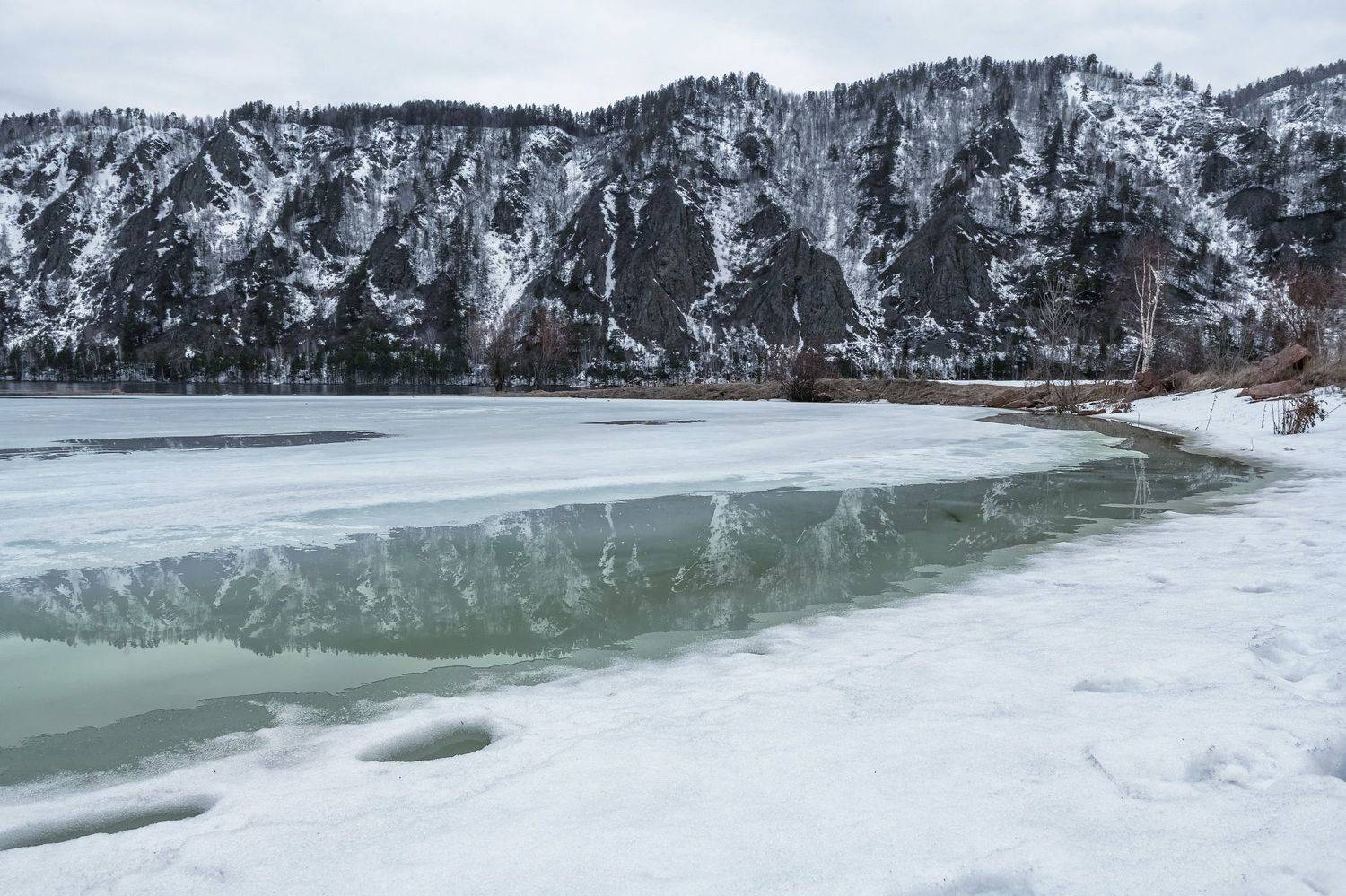 красноярский край, сибирь, весна, лед, Фомина Марина