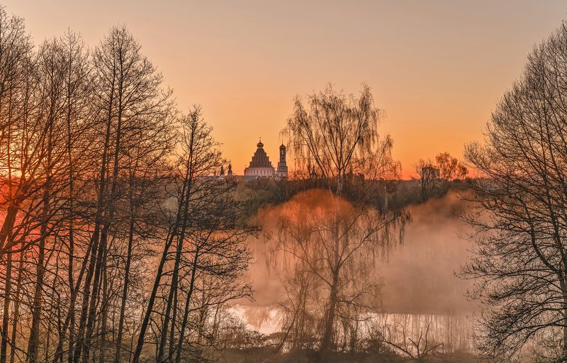 Утром в пойме реки Истра...Рассвет фото превью