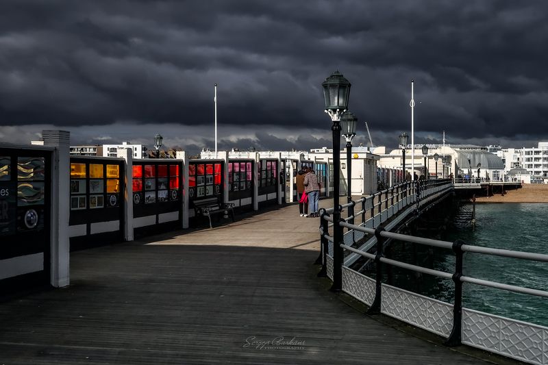 #worthing #pier #sky #clouds #england #uk Worthing Pier фото превью